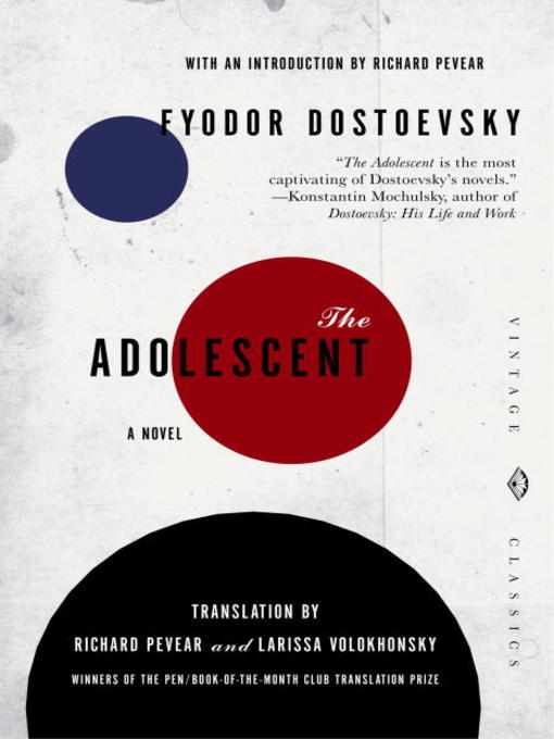 Title details for The Adolescent by Fyodor Dostoevsky - Wait list